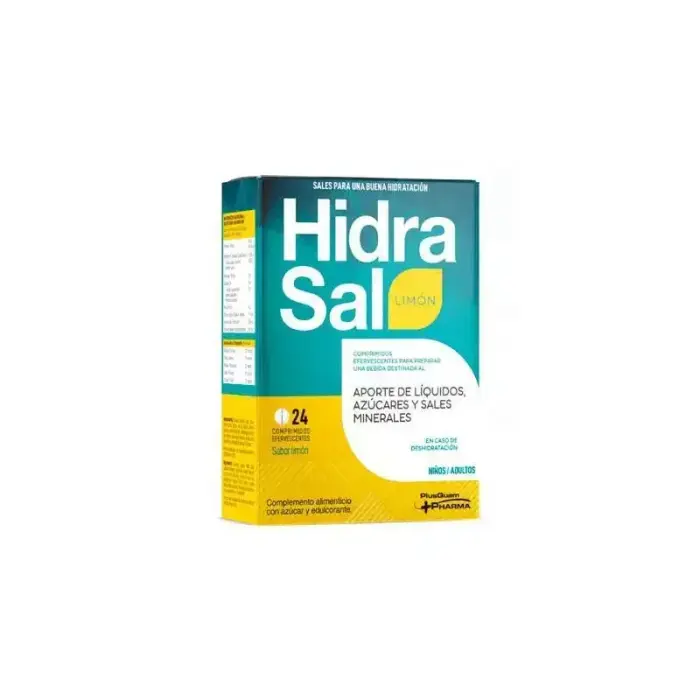 Plusquam Pharma Hidrasal Limón 24 tabletes