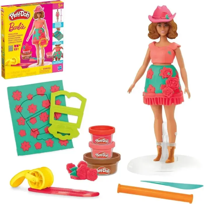 Play-Doh Barbie Florais & Flinge набор для творчества