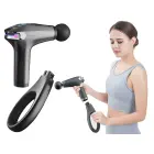 Massaažipüstol 4 otsikuga, must — Foto 7