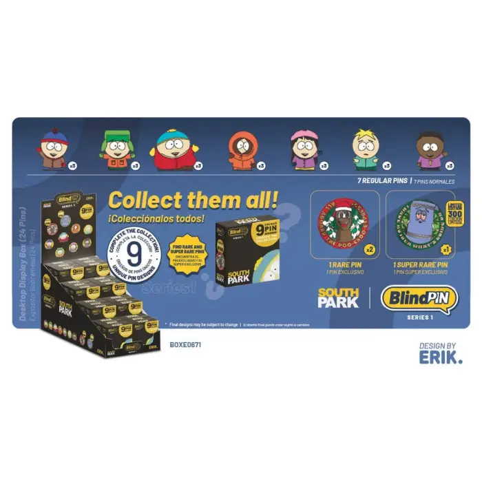 South Park  pin mystery collectible BlindPIN