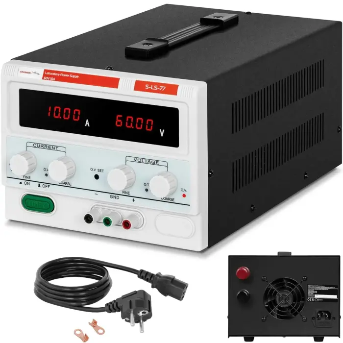 Laboratory Impulse Power Supply S-LS-77 0-60V 0-10A DC