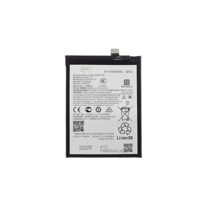 Аккумулятор QE50 для Motorola 5000mAh (OEM)