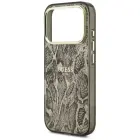 Guess Python Pattern dėklas su MagSafe skirtas iPhone 17 Pro - Rudas — Nuotrauka 6