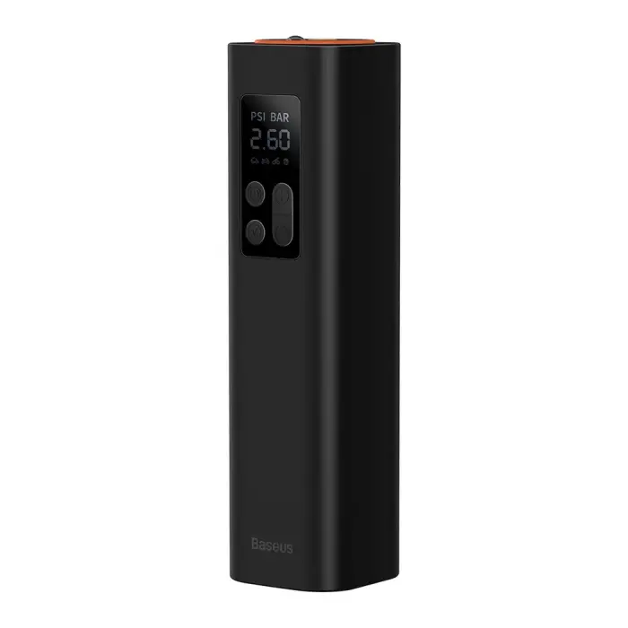 Baseus mini auto õhukompressor rehvipump 12V – must Photo