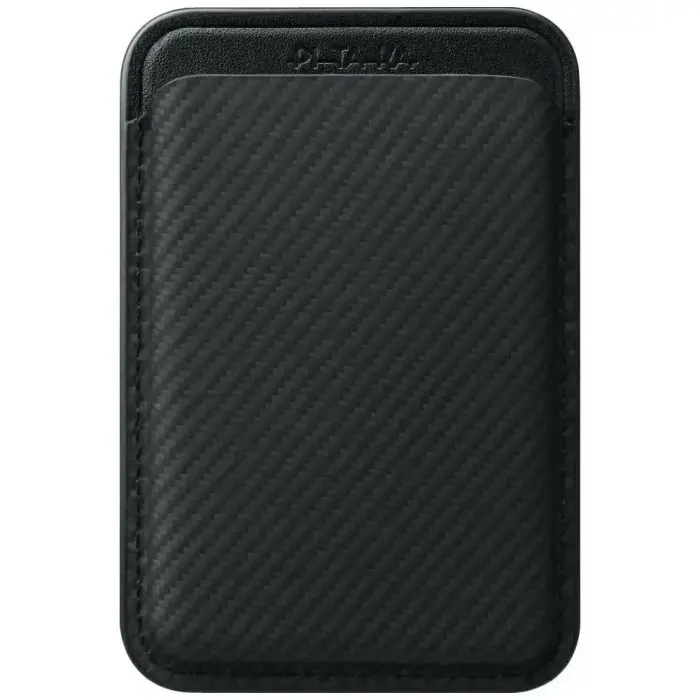 PITAKA Woven Wallet MagSafe magnetiline rahakott - Must/Hall