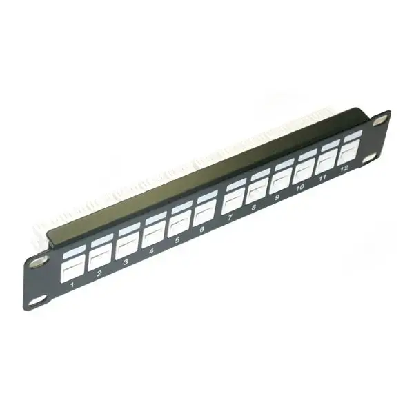 XtendLan Patch Panel 10", 12 ports, 1U, Cat6