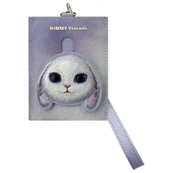 Nimmy Big Eyed Pet 2.0 Rabbit Card Wallet - Purple