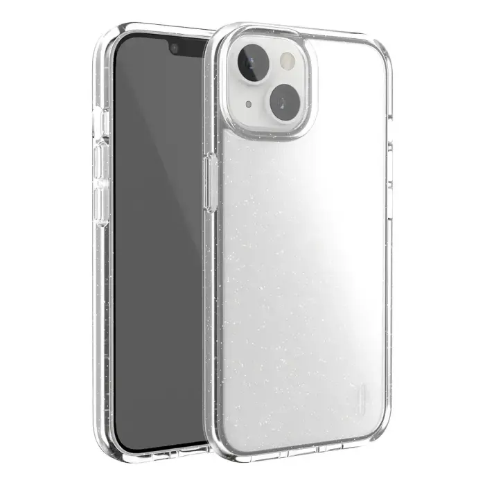 Ugly Rubber Vogue vāks iPhone X / Xs - Caurspīdīgs