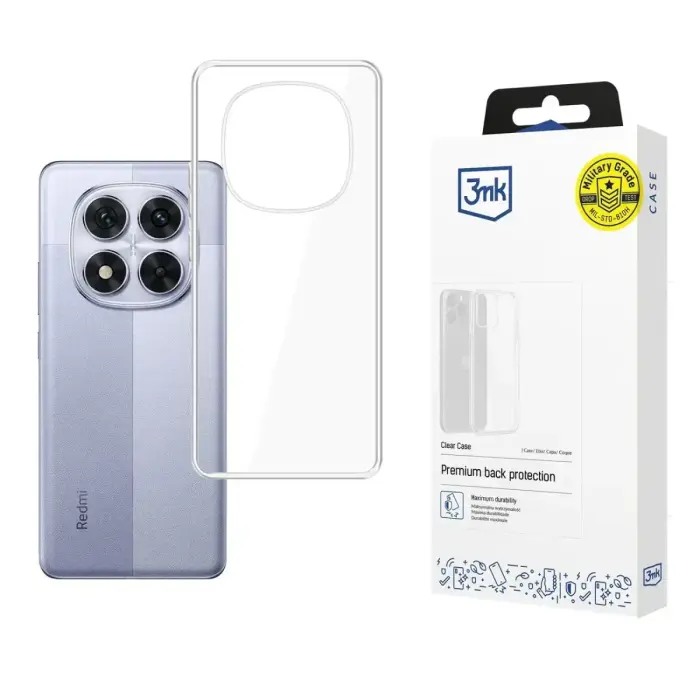 3mk Skaidrus dėklas Redmi Note 14 Pro+