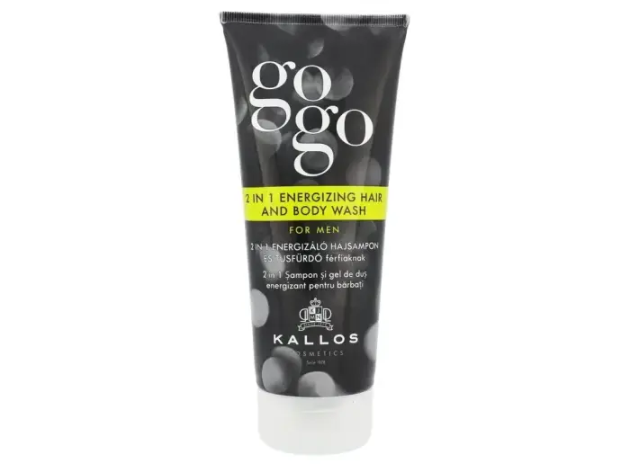 Kallos Cosmetics Gogo 2 in 1 Energizing Hair And Body Wash Shower Gel 200 ml