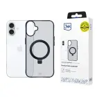 Apple iPhone 16 Plus - 3mk Smoke Case Mag&Stand — Foto 1