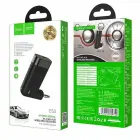 Hoco E53 Wireless Bluetooth AUX Car Receiver – Black — Photo 9