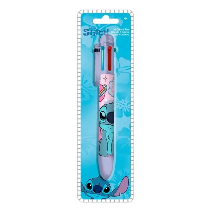 Disney Stitch 6 spalvų tušinukas