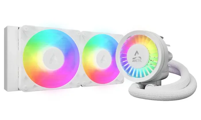 ARCTIC vodní CPU Cooler Liquid Freezer III Pro 240 ARGB white