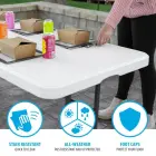 LIFETIME FOLDING TABLE 183CM 80955 — Foto 12