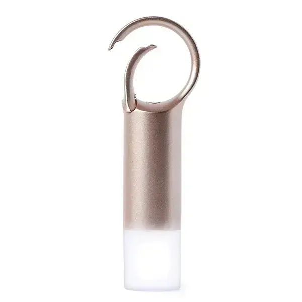Lexon Nomaday Flash LED Keychain gold LL137D Foto 2