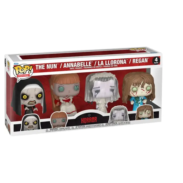 POP pack 4 figures Warner Bros Horror
