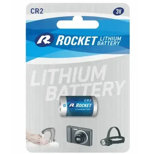 Rocket CR2 Lithium Battery, 1pc