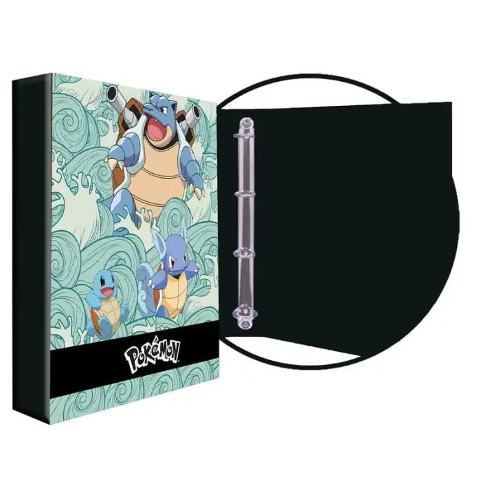 Pokemon Squirtle Evolution A4 rõngaskaust
