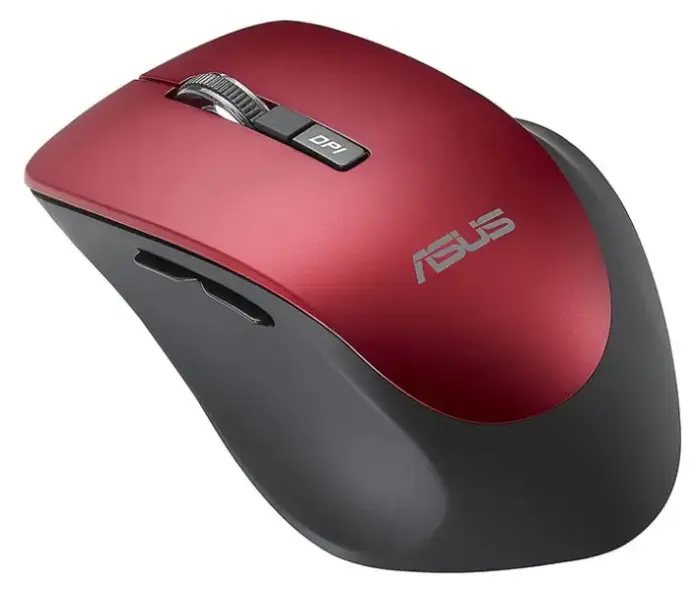 ASUS WT425/ ergonomic/ optical/ wireless USB/ Red