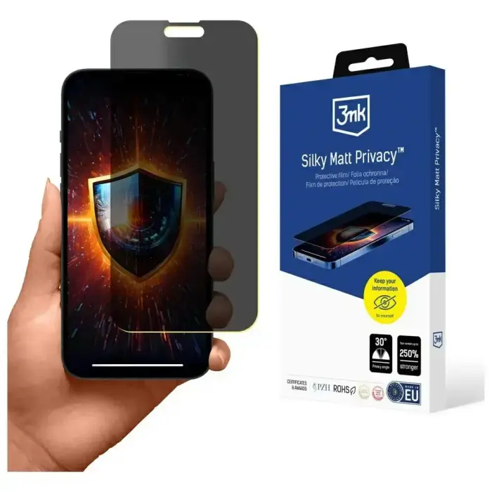 3MK Silky Matt Privacy aizsargplēve iPhone 14 Pro Max