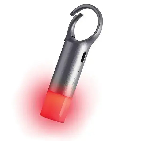 Lexon Nomaday Flash LED atslēgu piekariņš – pelēks Foto 7