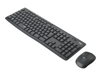 Logitech MK295 Silent - keyboard and mouse set - Russian - graphite Input Device Photo