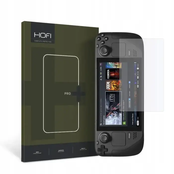 Hofi Glass Pro+ karastatud klaas Steam Deck'ile | OLED