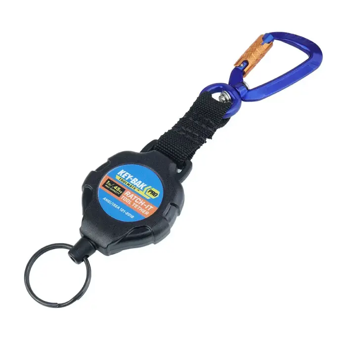 Key-Bak ToolMate Ratch-It drošības saite 1 lb – 48" – tērauda skriemelis