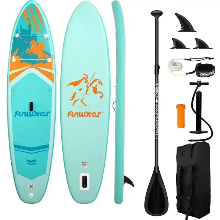 SUP-доска FunWater SUPFW70A 350x86x15 см (бирюзовый)