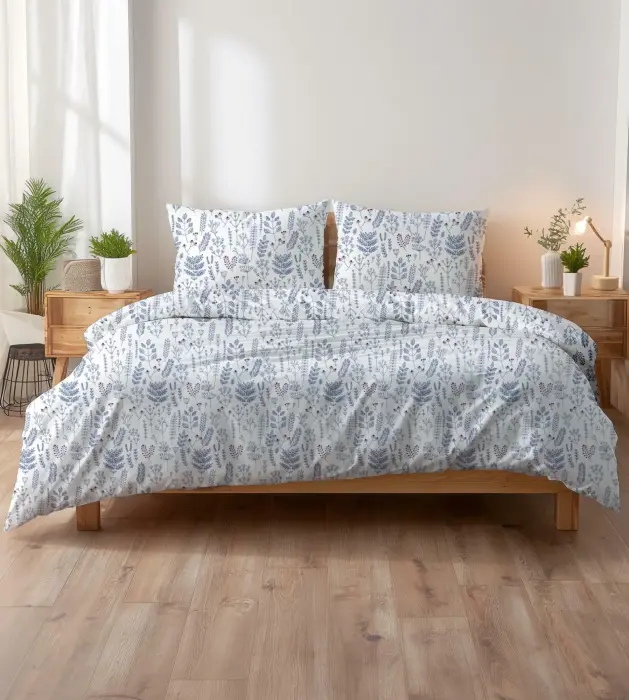 Kora auduma gultas veļas komplekts 160x200