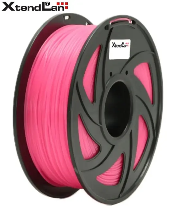 XtendLAN PLA filamentas 1,75mm růžově raudonas 1kg