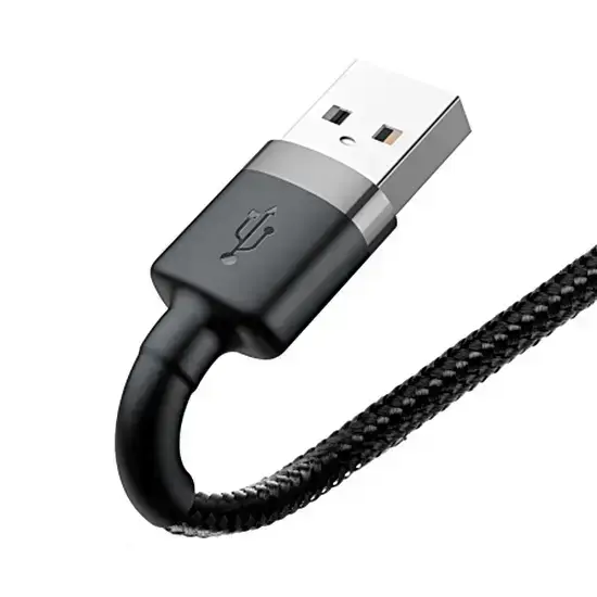 Baseus Cafule data transfer and charging cable | USB-A to Lightning | 12W | 0.5m | black, gray Photo