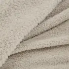 Microfiber throw blanket Lori 200x220 cm, beige — Photo 6