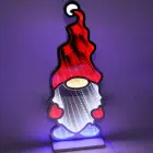 MIRROR DECORATION WITH LED DIODES INFINITY MIRROR EFFECT DWARF — Photo 2
