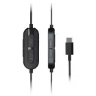 Creative Chat USB-C Wired Headset with Microphone – Black — Photo 3