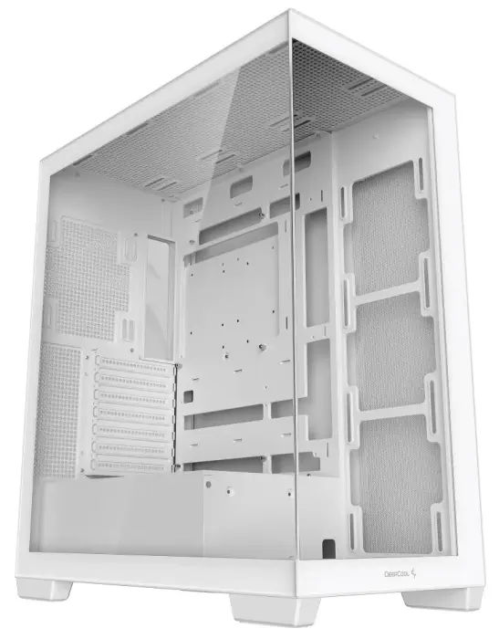 DEEPCOOL PC Case CG580 / ATX / 2xUSB 3.0 / panoramatická / tvrzené sklo / white