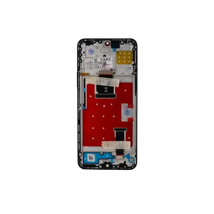 LCD ekraan + puuteüksus + esikaas Honor X8a/90 Lite, Must