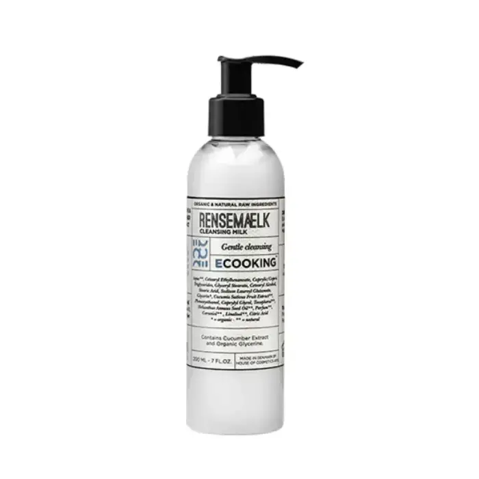 Ecooking RenseMaelk puhastav ja niisutav näopiim, 200 ml