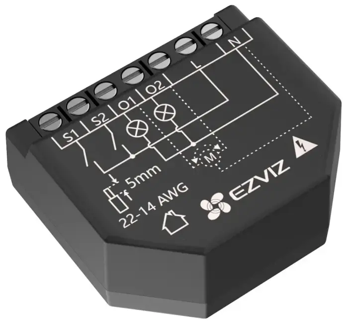 EZVIZ Smart Wi-Fi Relay T36 (energy consumption measurement)