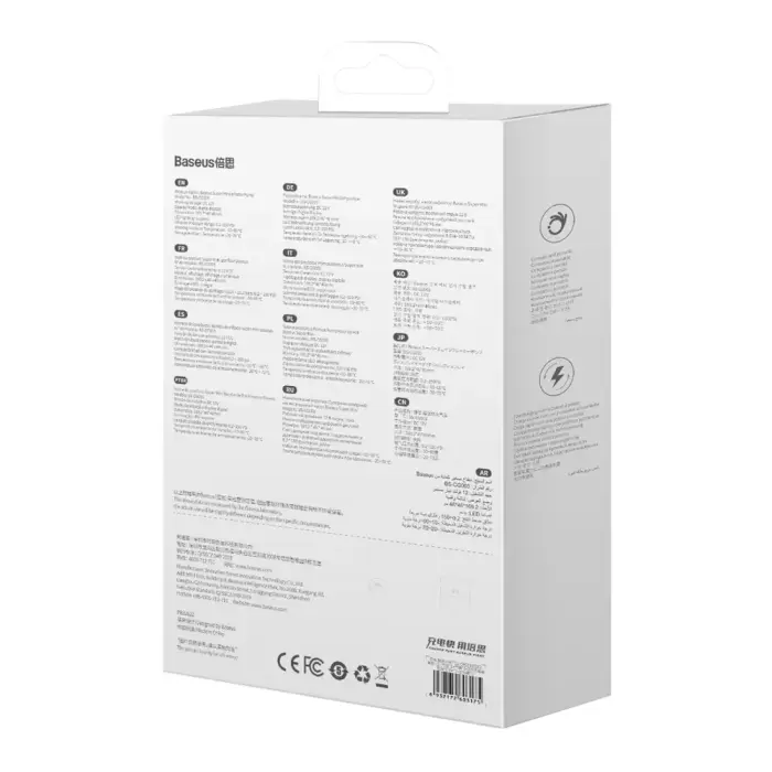 Baseus mini auto õhukompressor rehvipump 12V – must Photo