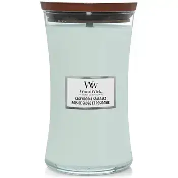 WoodWick Sagewood & Seagrass Vase (sagewood and seagrass) 85.0g