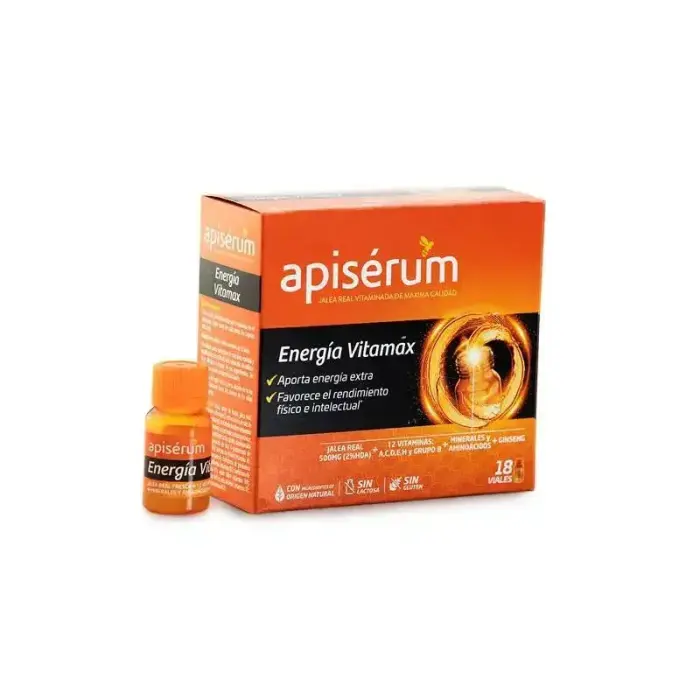 Apisérum Apiserum Energia Vitamax 18 ampulas