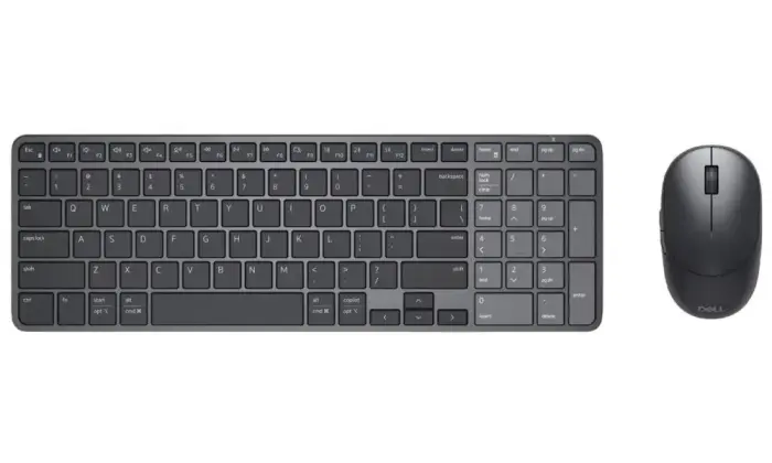 DELL PRO KM746 Rechargeable Wireless Keyboard and Mouse UA/ Ukrainian - Black