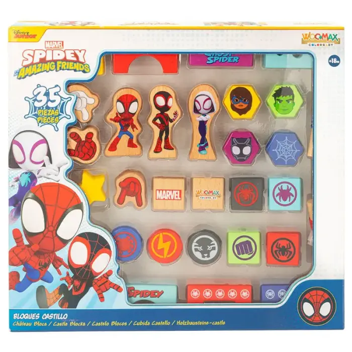Marvel Pidey puidust mänguasjade komplekt