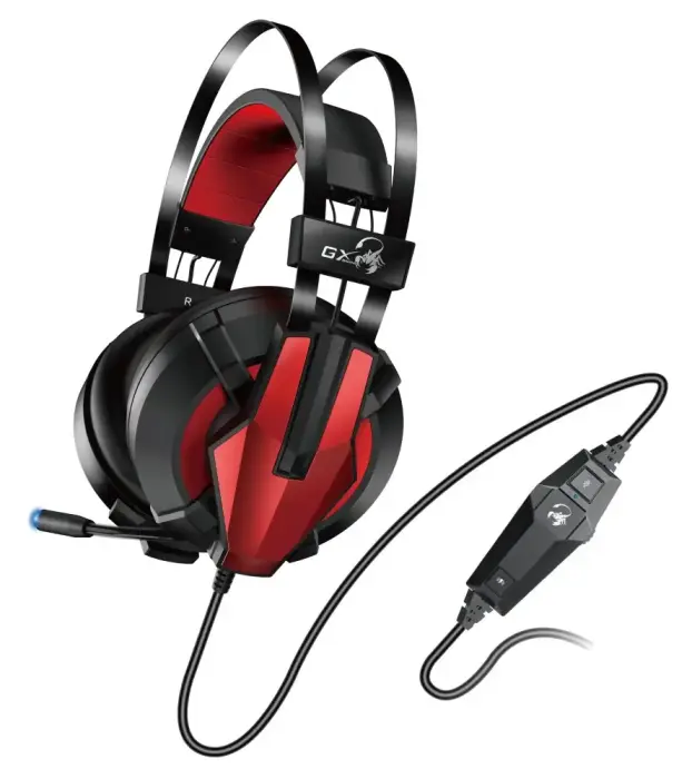 GENIUS GX GAMING headset - HS-G710V/ 7.1/ vibration/ USB/ volume control