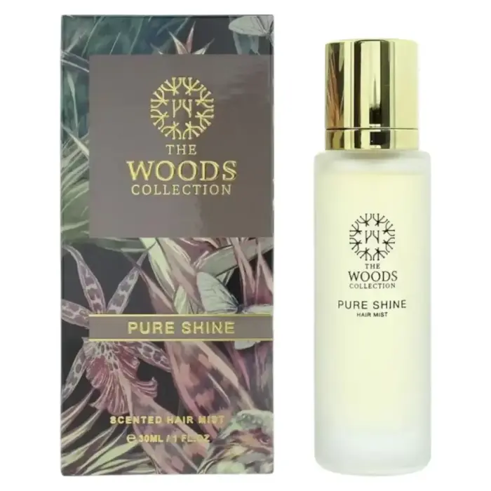 The Woods Collection, Pure Shine Hair, Парфюмированный спрей для волос, Для женщин, Ананас, 30 мл