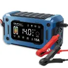 Qoltec Intelligent Microprocessor Charger 12V 15A – LCD — Photo 1