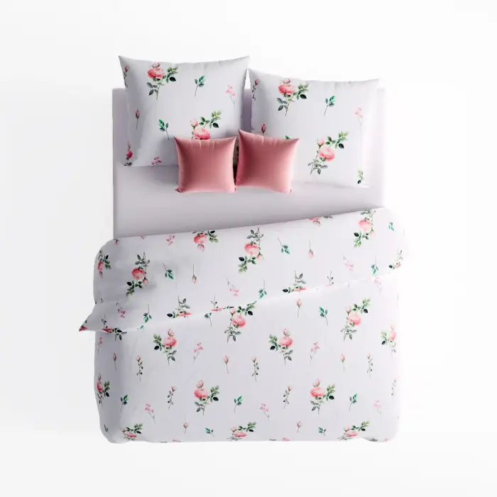 Satin bedding set Roza 220x200 cm