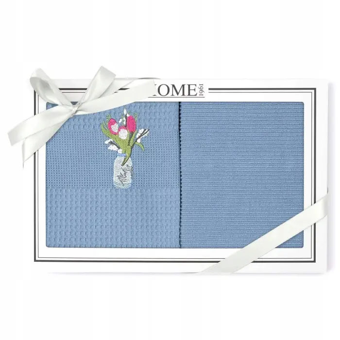 Wool kitchen towel Home 1961 50x70 cm, blue, 2 pcs